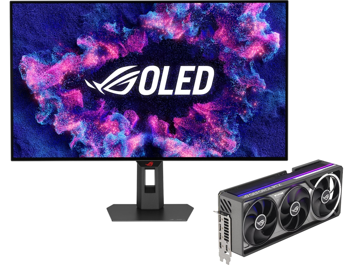 ASUS ROG Astral GeForce RTX 5080 Gaming OC Bundle Grafikkort