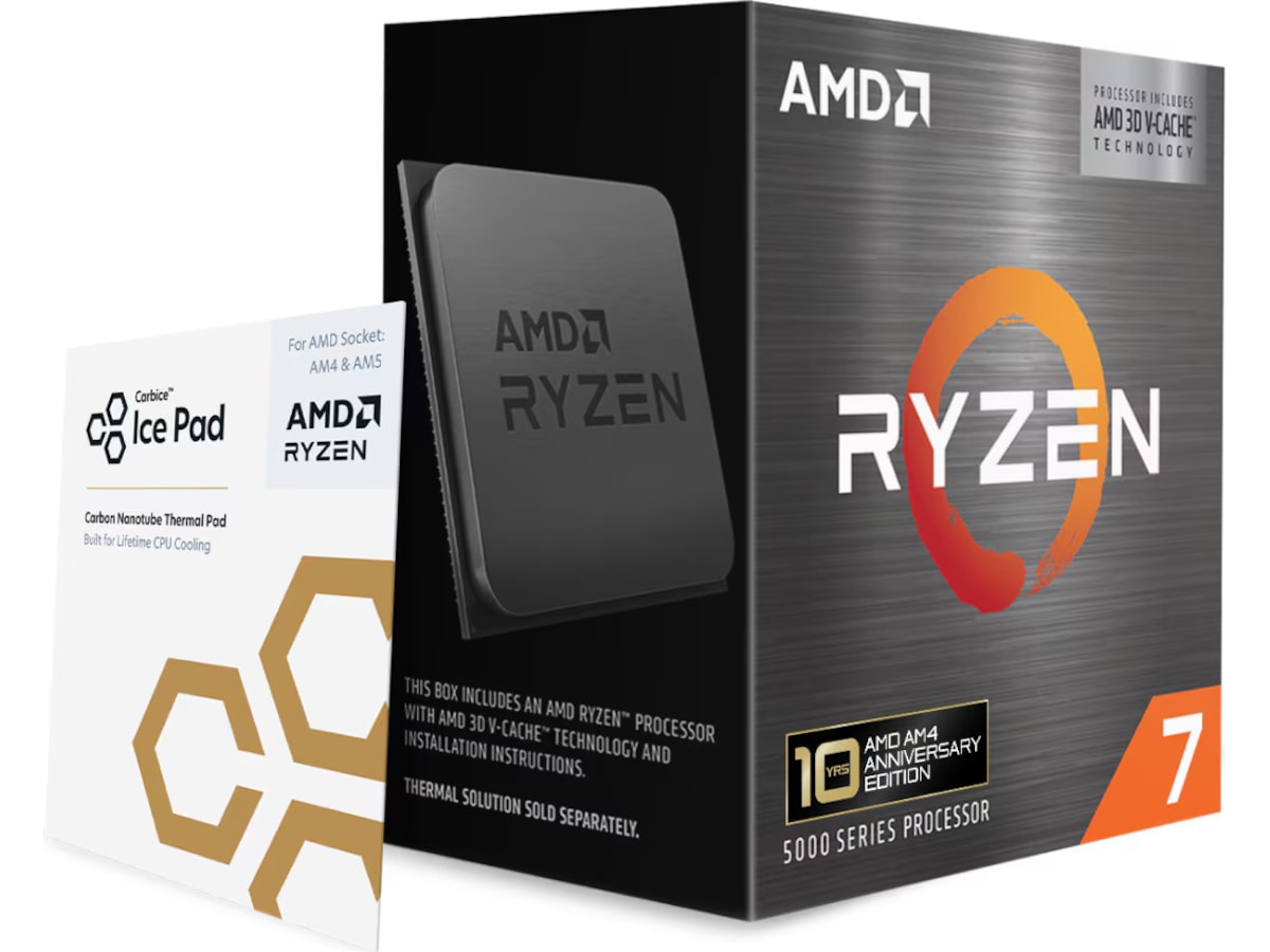 AMD Ryzen 7 5800X3D CPU Processorer