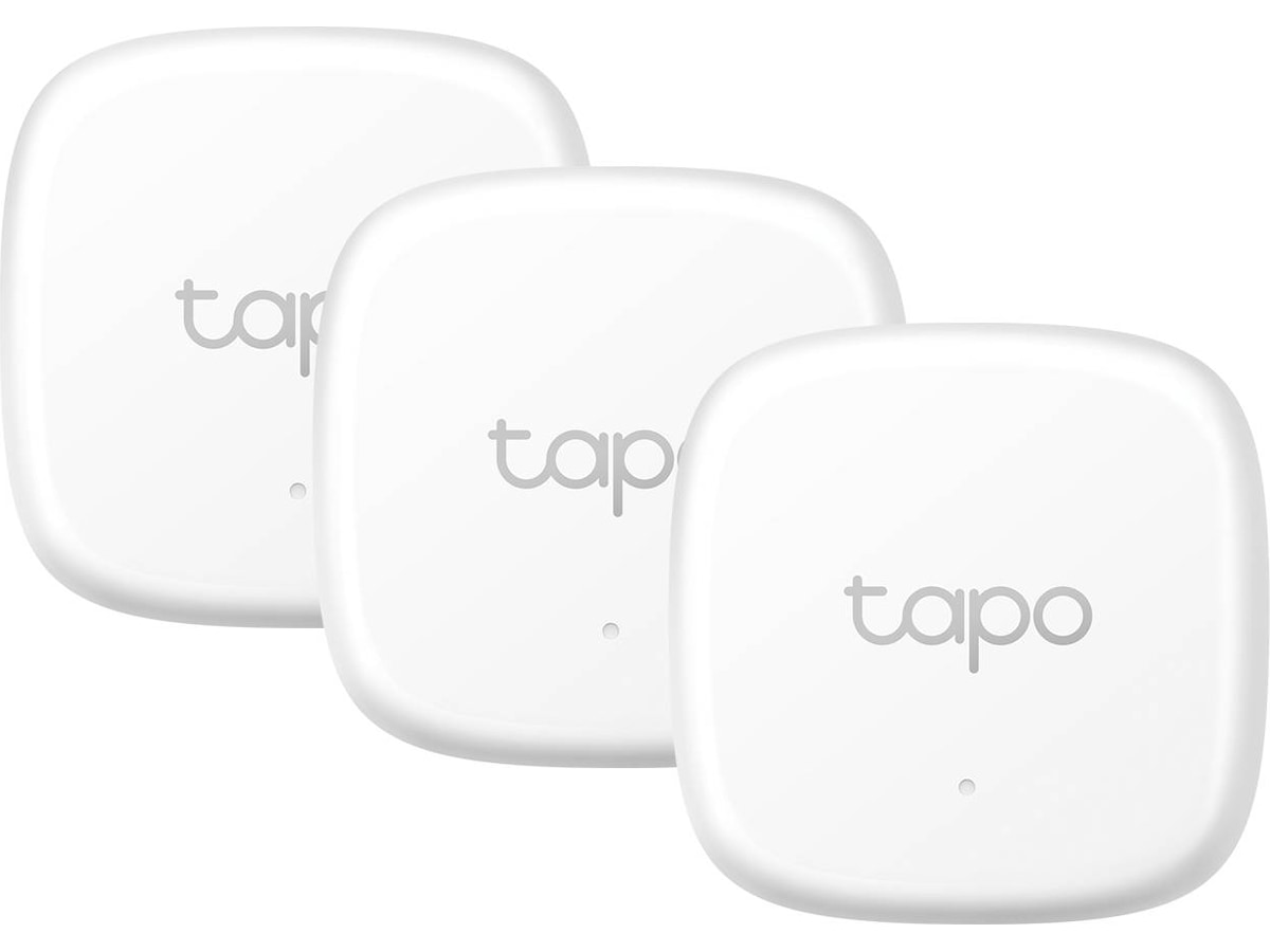Tapo T310 V1.2 Smart temperatur- og fugtighedsmåler 3-pack Sensorer