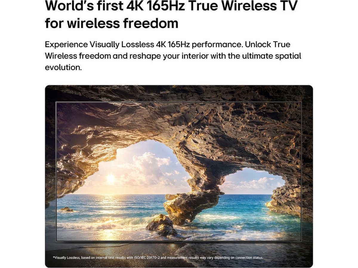 LG 83" OLED evo AI W6 4K Smart TV 2026 Over 80 tommer TV