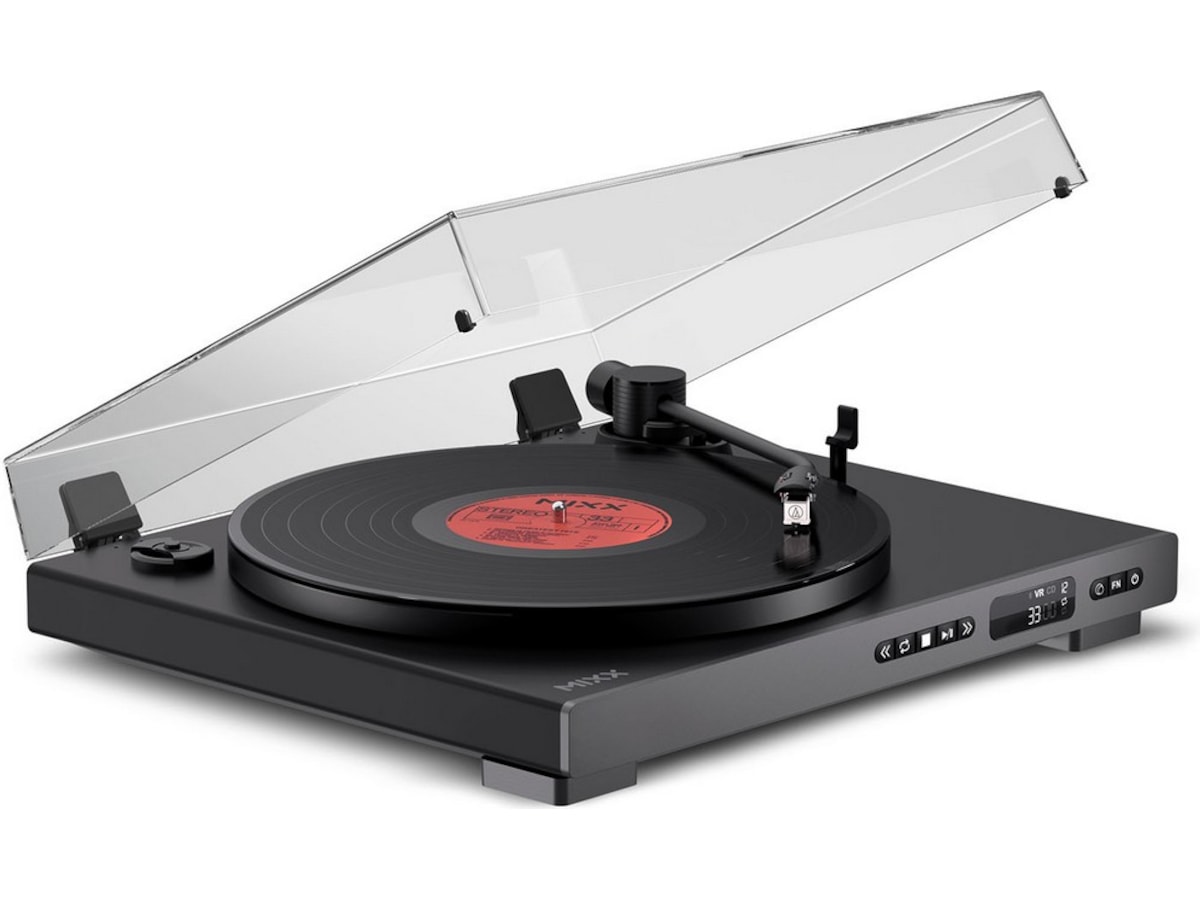 MIXX Analog Plus Vinyl og CD-afspiller (sort) Pladespiller