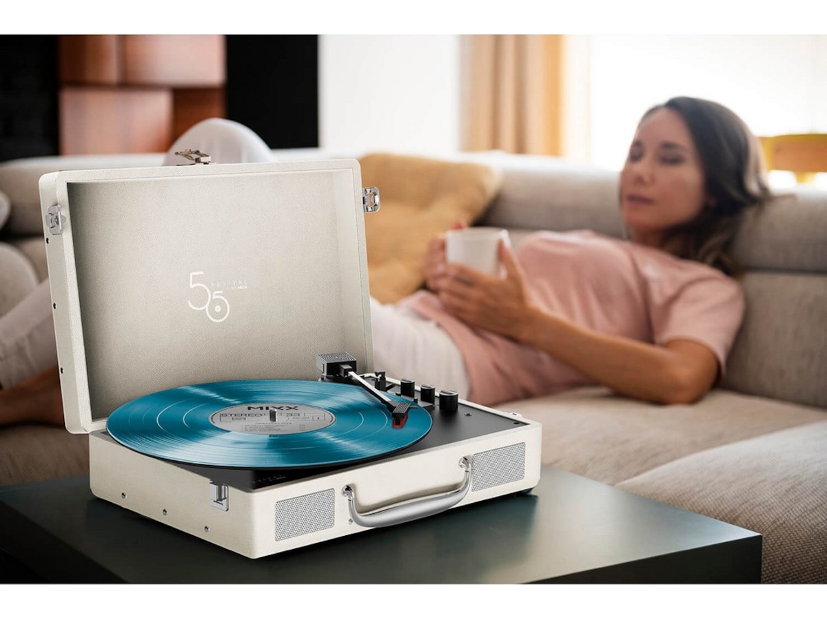 Mixx Revival 55 vinylafspiller (cream) Pladespiller