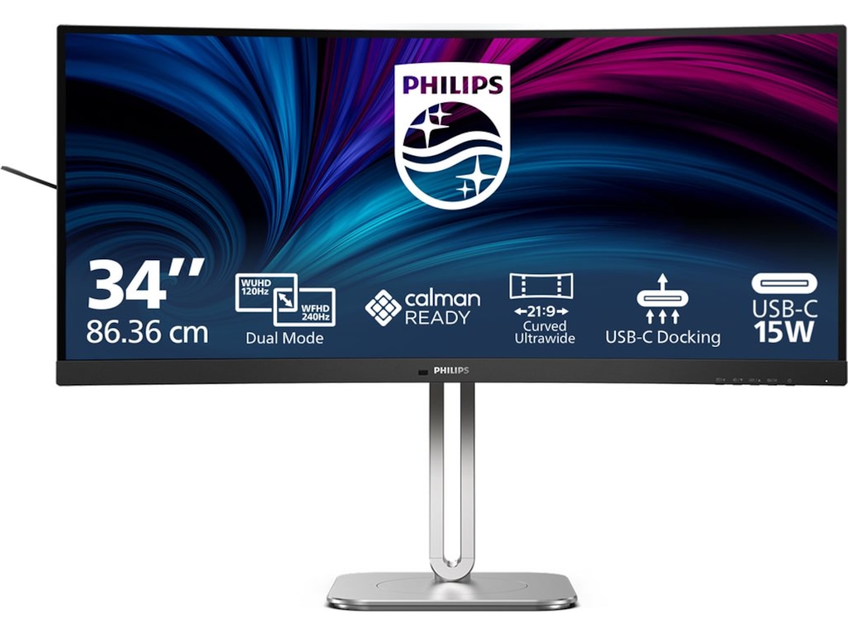 Philips 34" curved skærm 34B2U5900C/00 Skærme