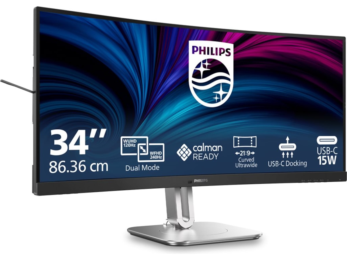 Philips 34" curved skærm 34B2U5900C/00 Skærme