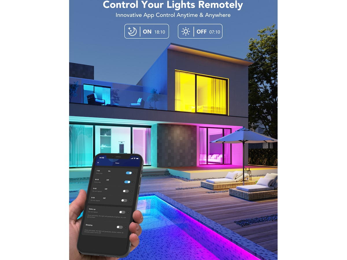 Govee H60093C1 WIFI & Bluetooth Smart Lyspære 1200lm LED-pærer & elpærer