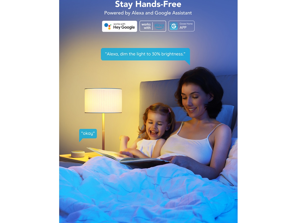 Govee H60093C1 WIFI & Bluetooth Smart Lyspære 1200lm LED-pærer & elpærer