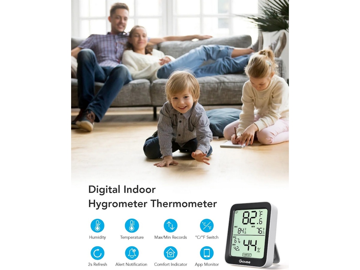 Govee Bluetooth Termometer Hygrometer H5075 Vejrstationer
