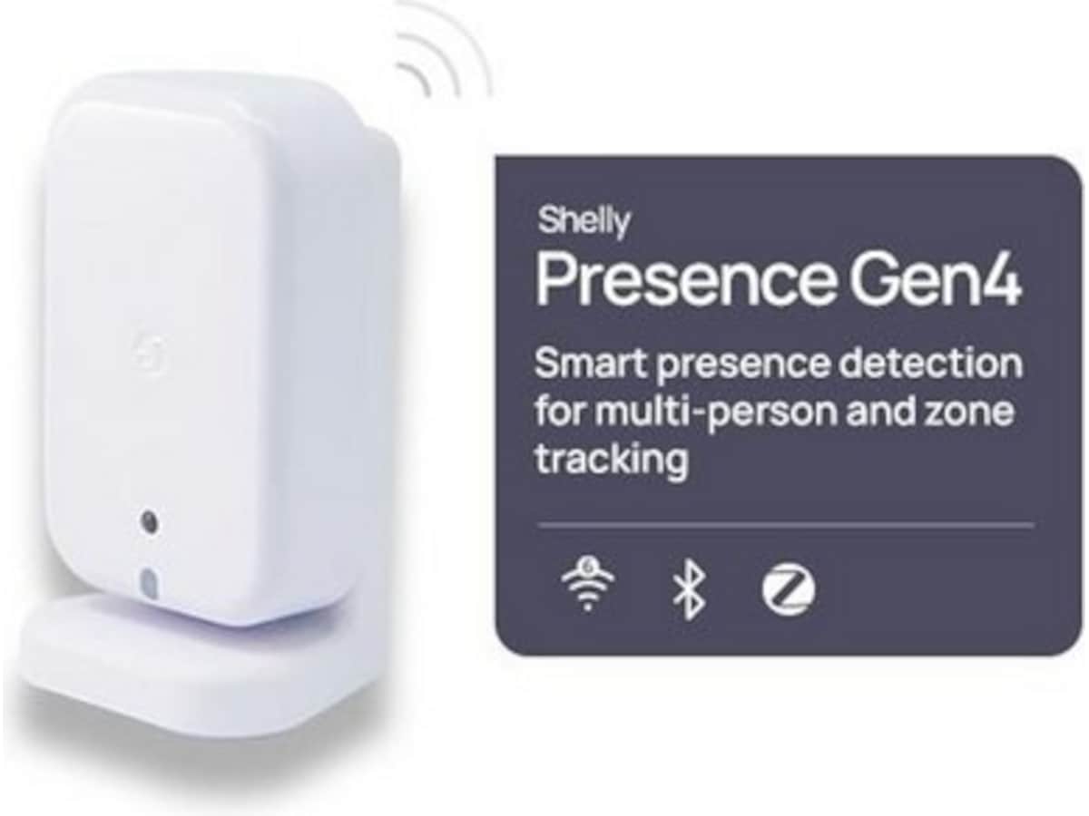 Shelly Presence Gen4 (hvid) Sensorer