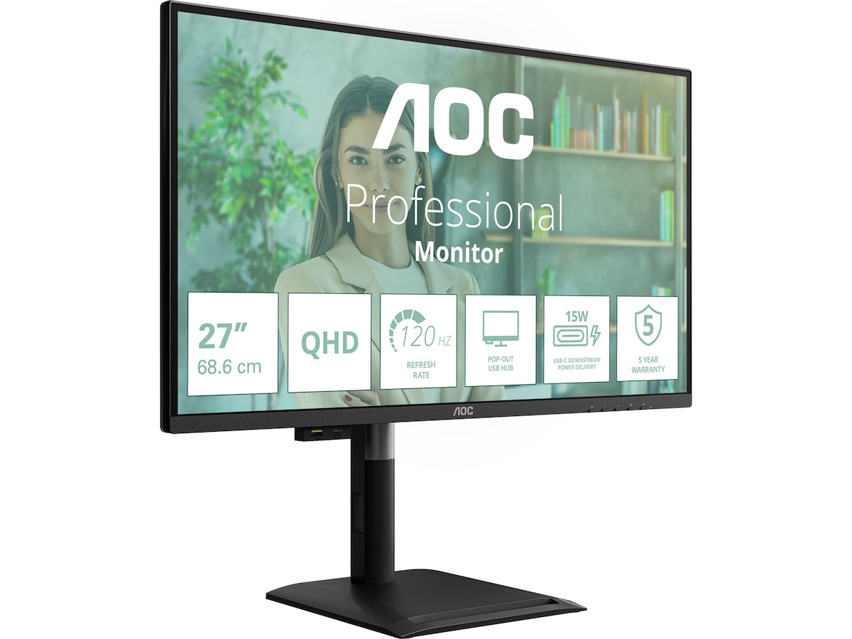 AOC 27" skærm Q27P4U Skærme