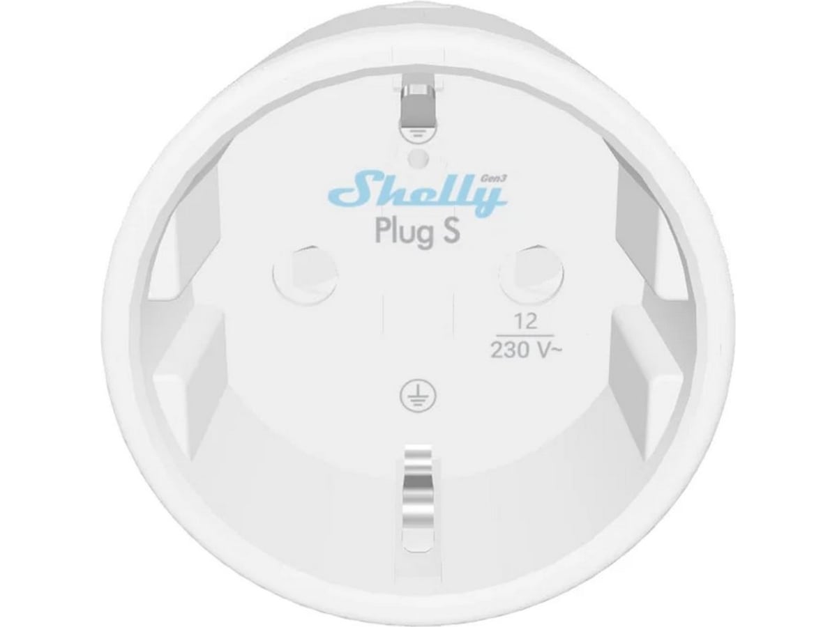 Shelly Plug S Gen3 (hvid) Smart strømstyring