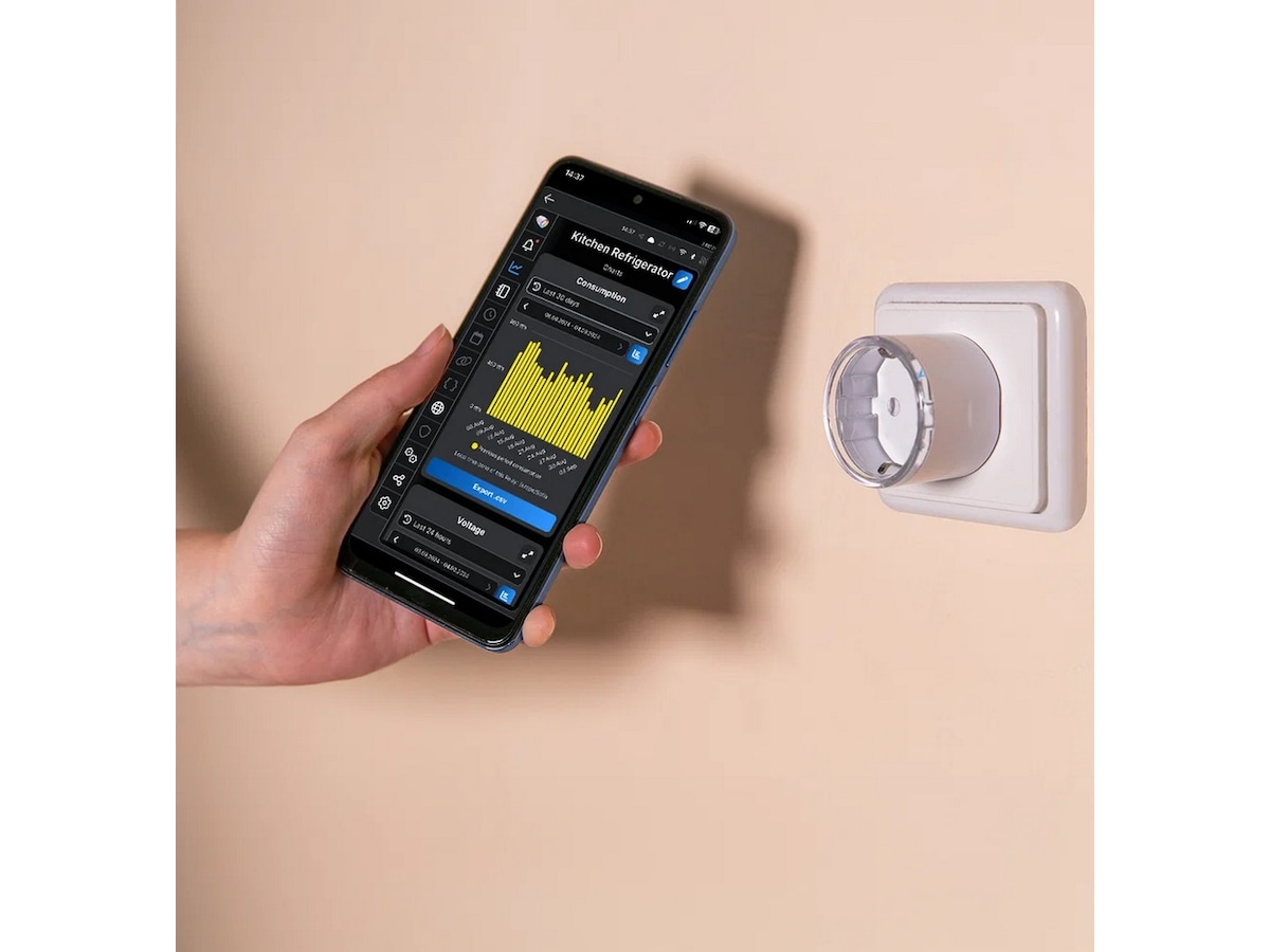 Shelly Plug S Gen3 (hvid) Smart strømstyring
