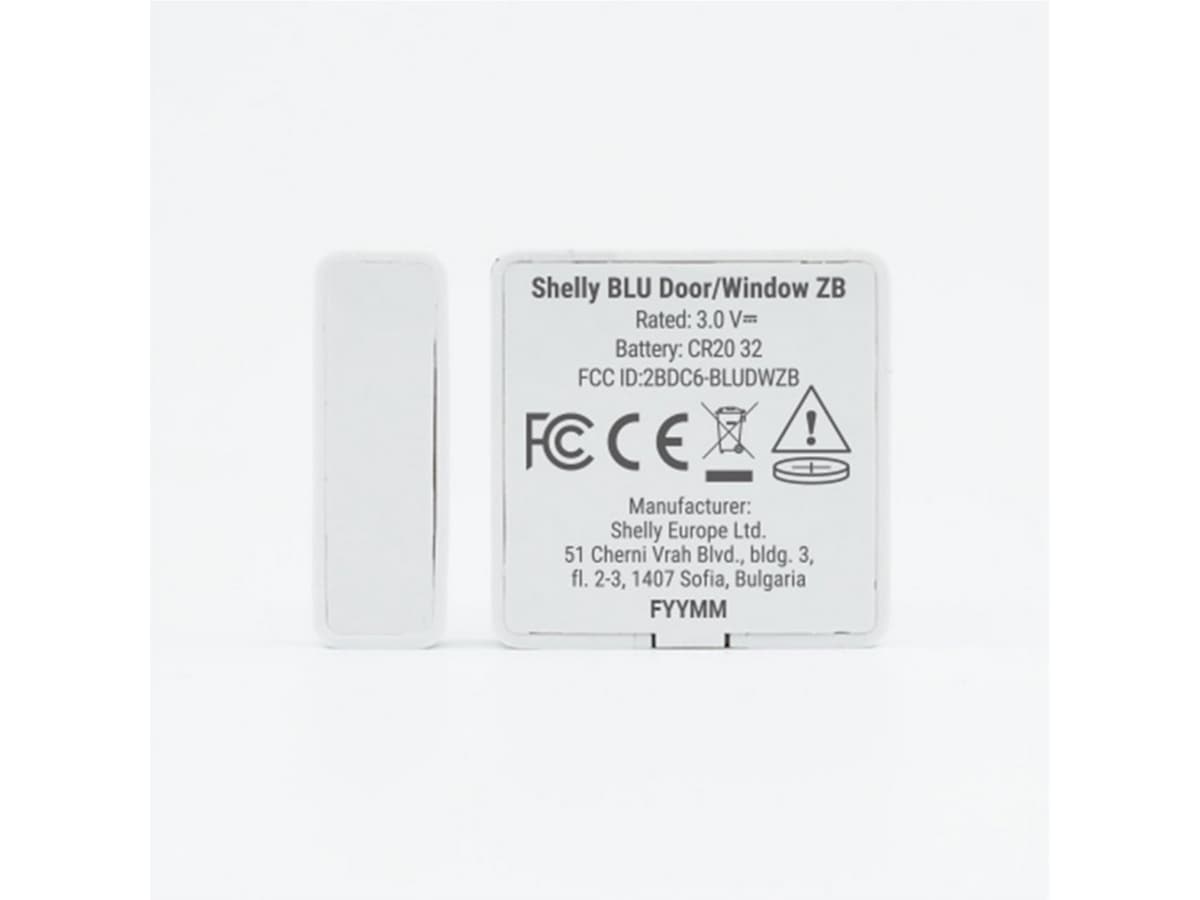 Shelly BLU Door/Window ZB (hvid) Sensorer