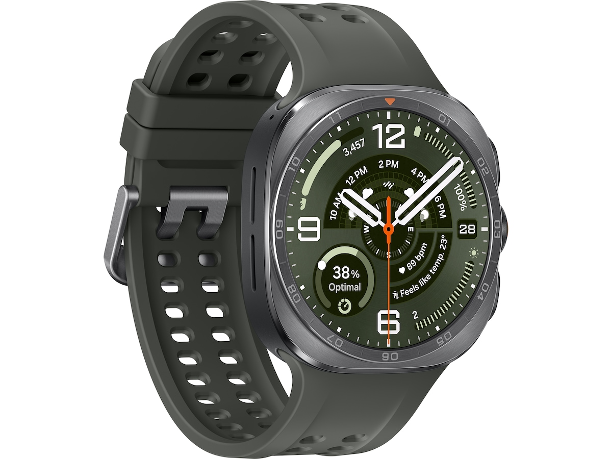 Samsung Galaxy Watch Ultra2 47mm eSim (silver + green) Smartwatches