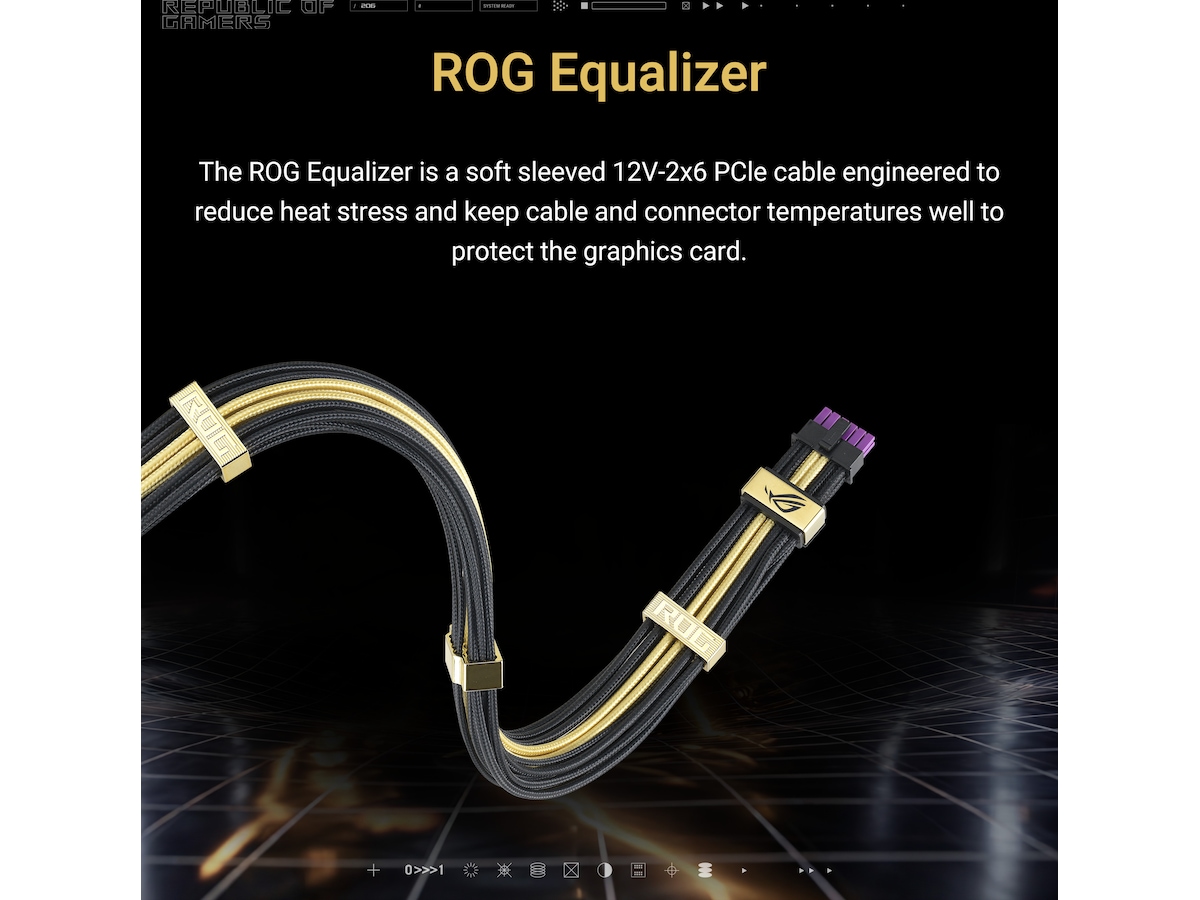 ASUS ROG Thor 3000W Titanium III Edition 20 (ROG Equalizer) Strømforsyninger