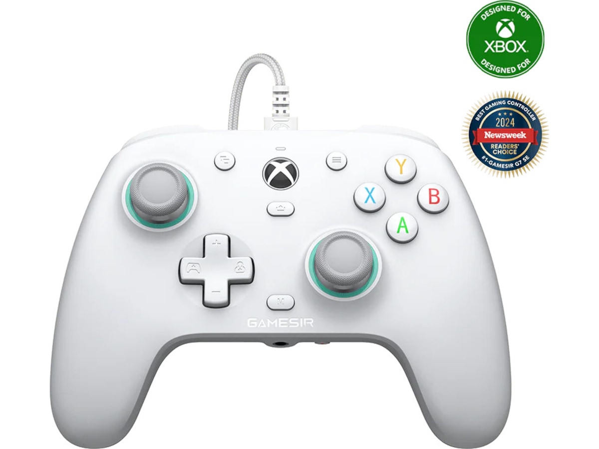 GameSir G7 SE Kablet Controller (hvid) Tilbehør til spilkonsoller