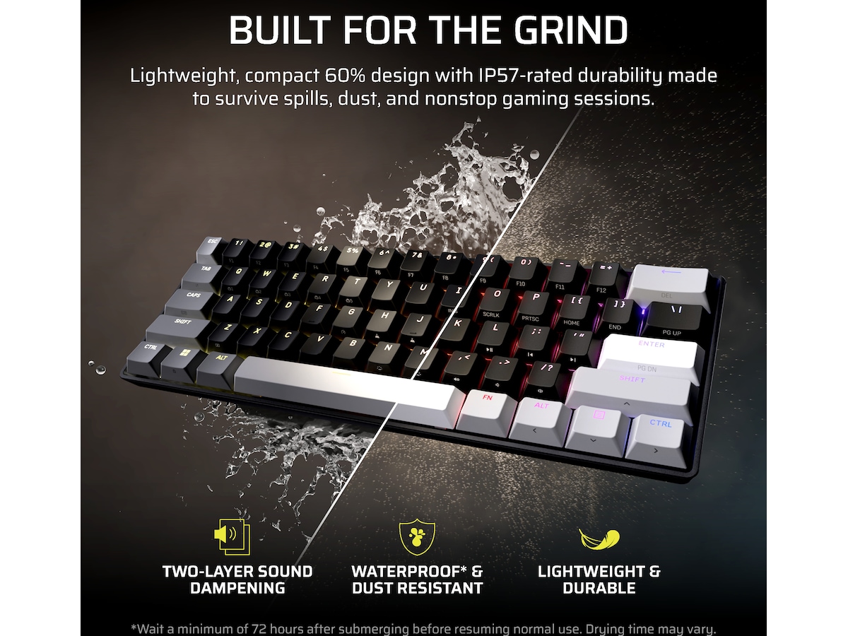 CORSAIR CLIPPER PRO MINI 60 Gamingkeyboard