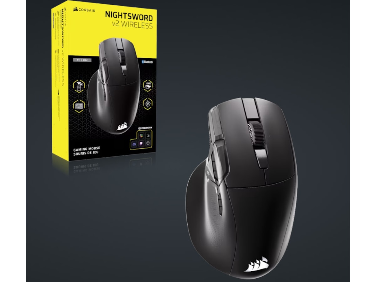 CORSAIR NIGHTSWORD v2 WIRELESS Spillemus Gamingmus