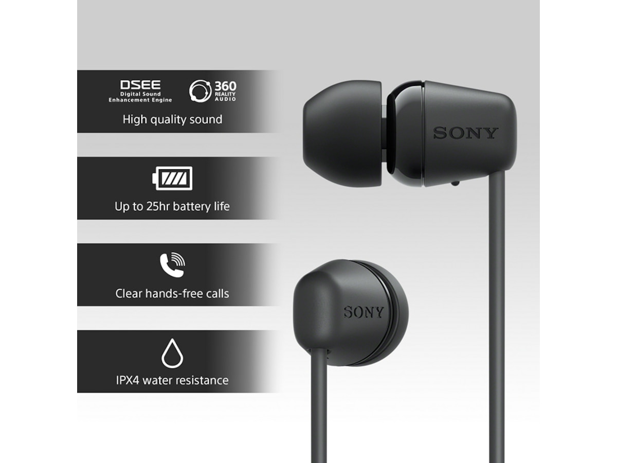 Sony WH-1000XM6 trådløse hovedtelefoner (sølv) Høretelefoner