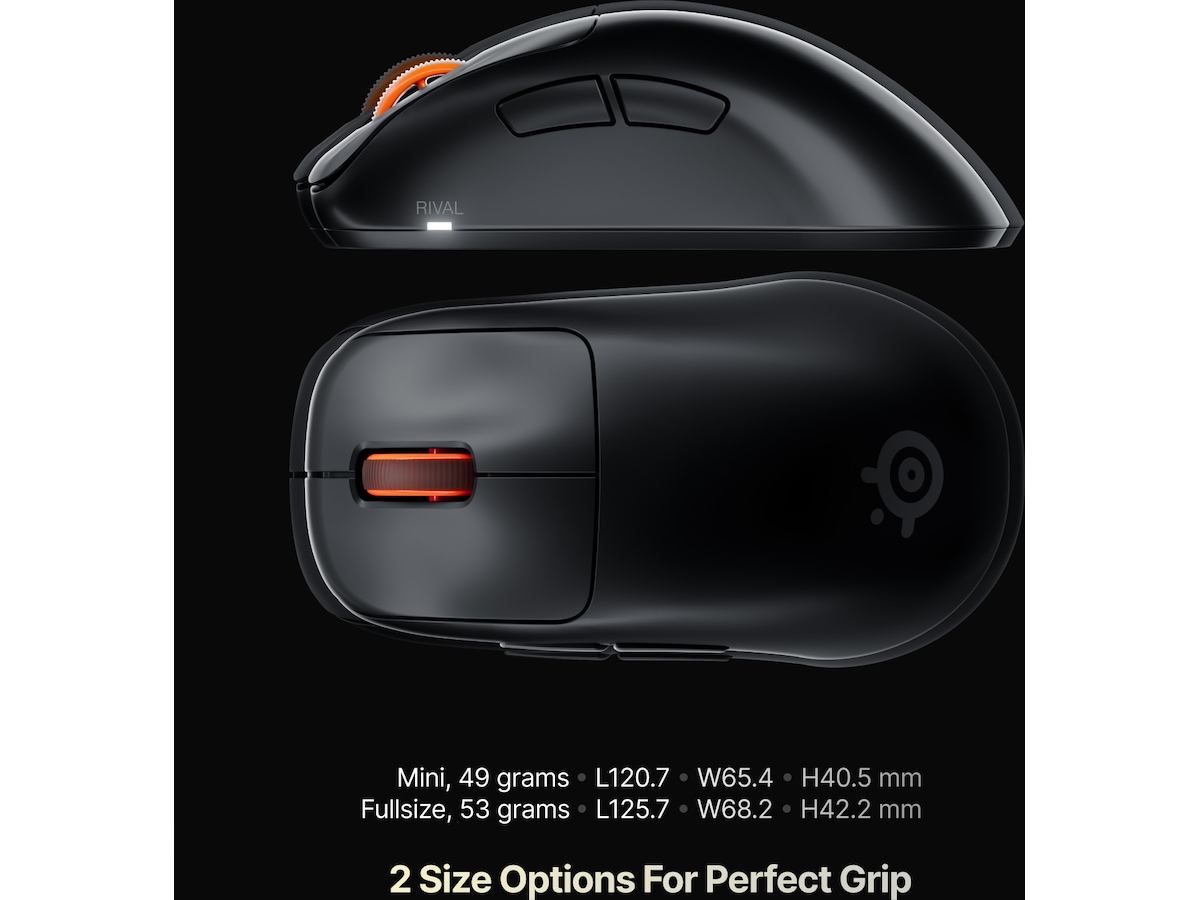 SteelSeries Rival Pro Wireless Mini Gamingmus