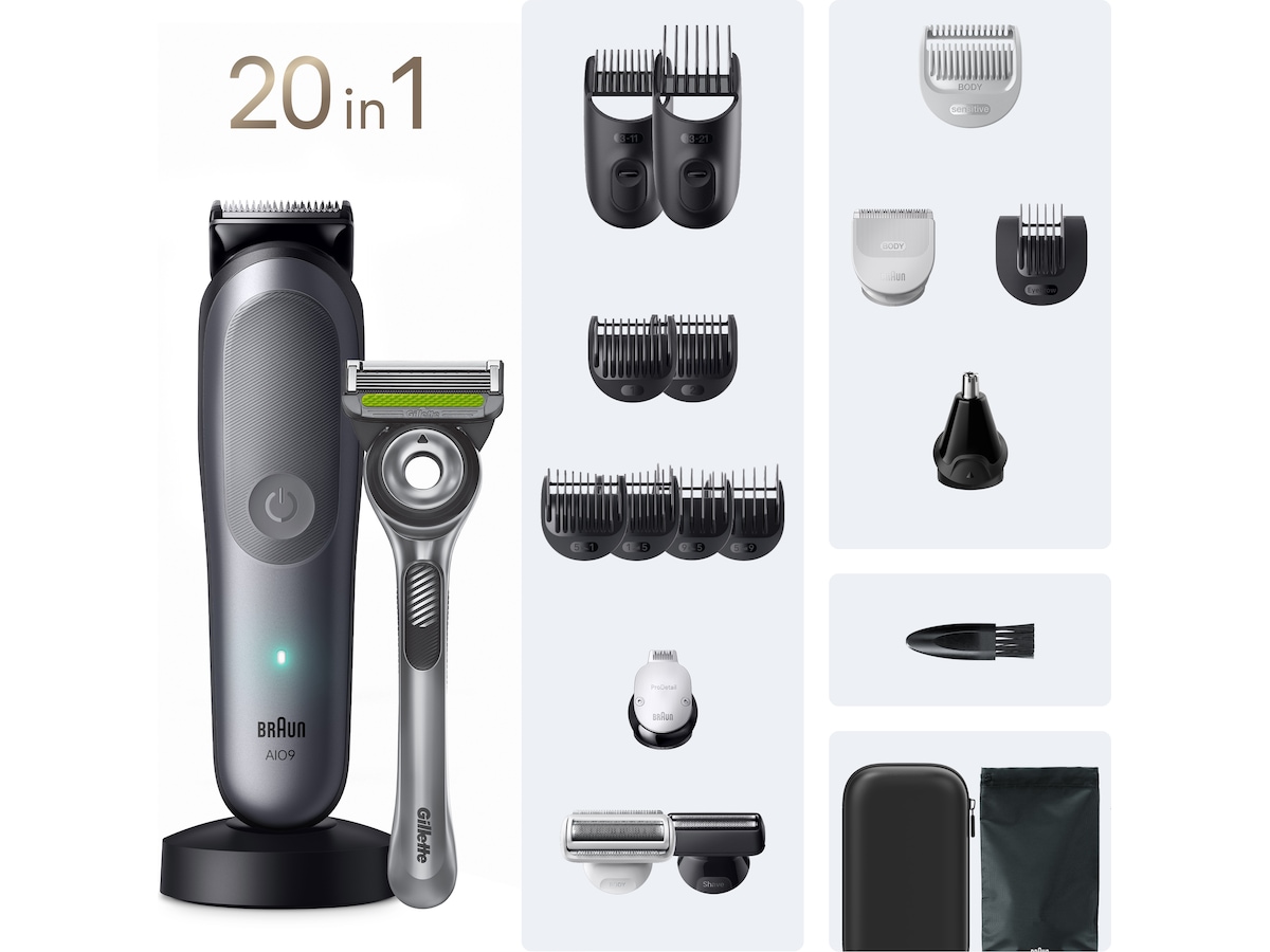 Braun All-in-One Trimmer Kit Series 9 AIO9540 Barbermaskine