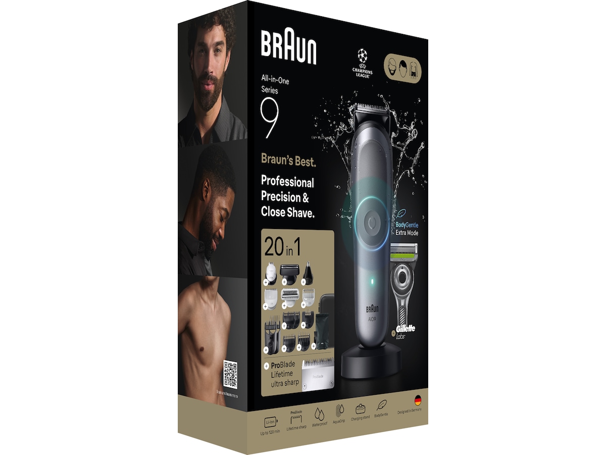 Braun All-in-One Trimmer Kit Series 9 AIO9540 Barbermaskine