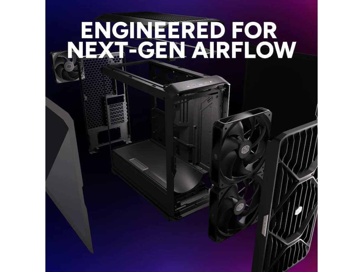Cooler Master HAF II 500 med høj køleydelse Midi Tower