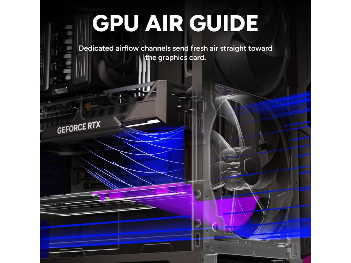 Cooler Master HAF II 500 med høj køleydelse Midi Tower