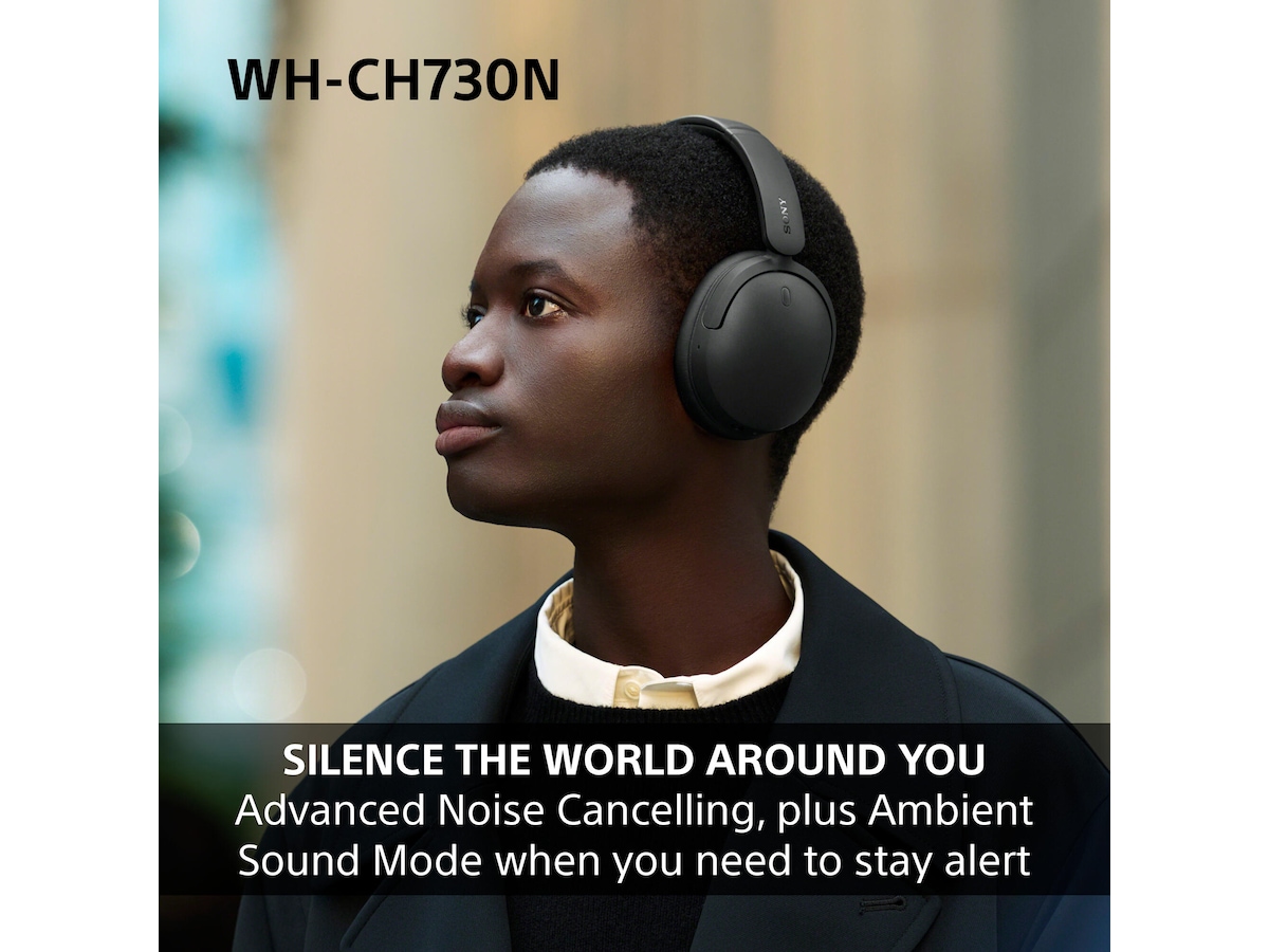Sony WH-CH730N Trådløse Hovedtelefoner (sort) Høretelefoner