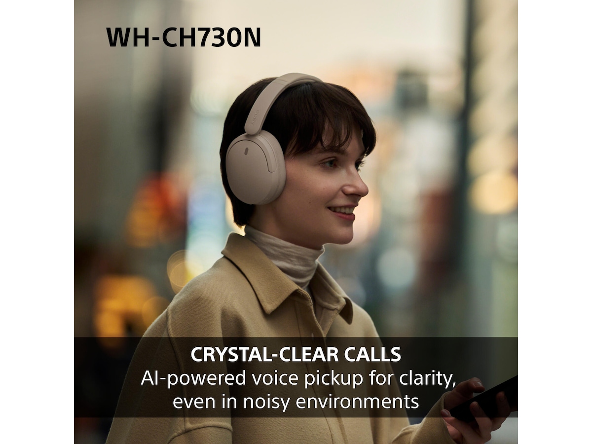 Sony WH-CH730N Trådløse Støjdæmpende Hovedtelefoner (blå) Høretelefoner