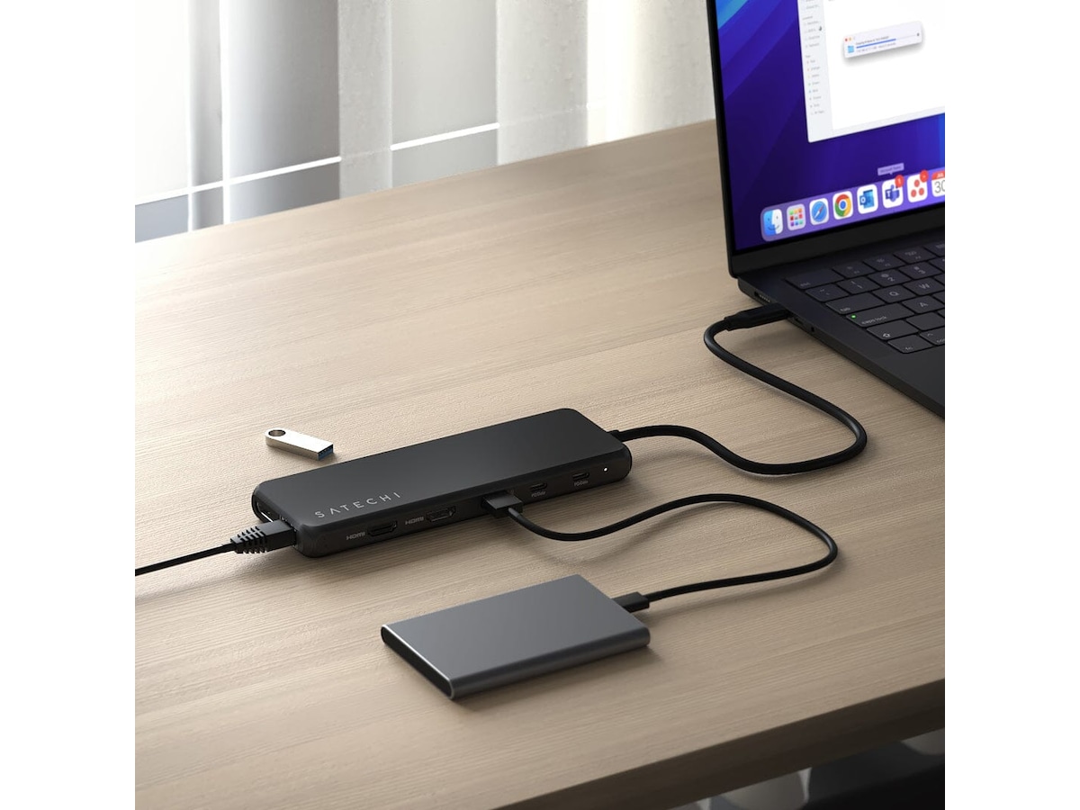 Satechi 13-i-1 USB-C Multiportadapter Dockingstation og USB-hub