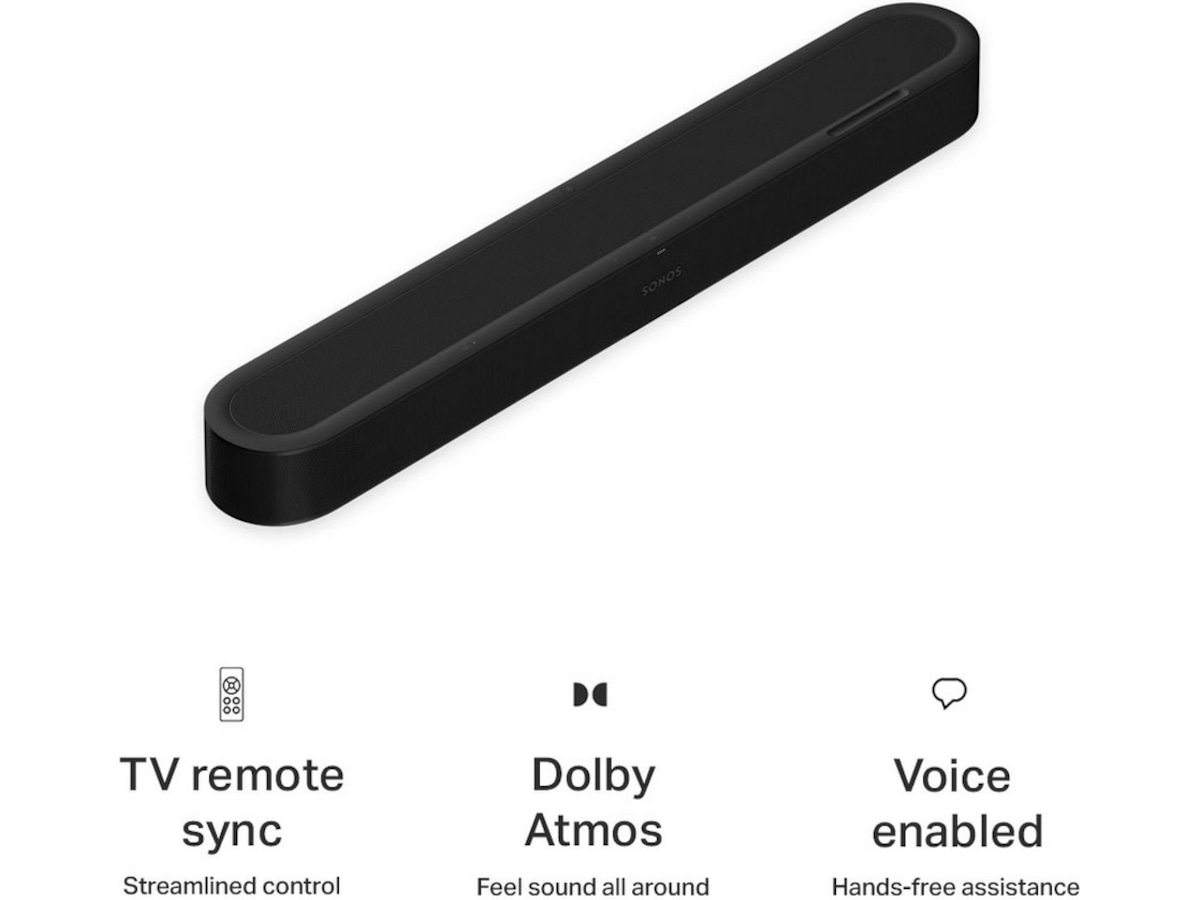 Sonos Beam Ultra Lydbjelke (sort) Soundbars