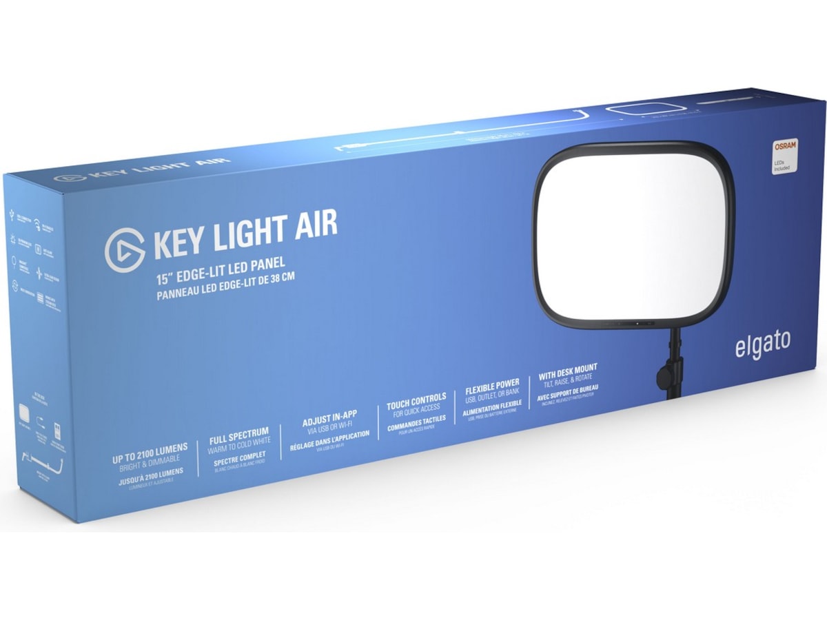 Elgato Key Light Air MK.2 Streaming tilbehør