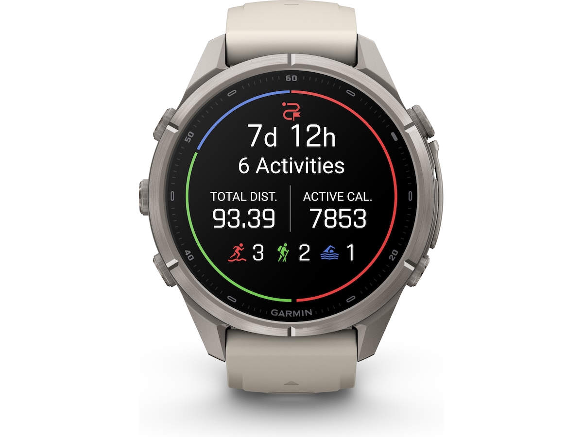 Garmin Fenix 9 Pro 43mm GPS (fog gray/dark sandstone) Smartwatches