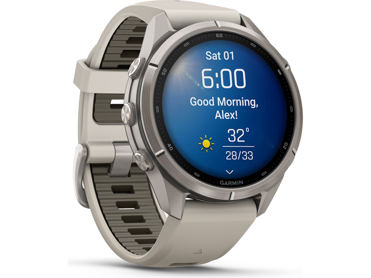 Garmin Fenix 9 Pro 43mm GPS (fog gray/dark sandstone) Smartwatches