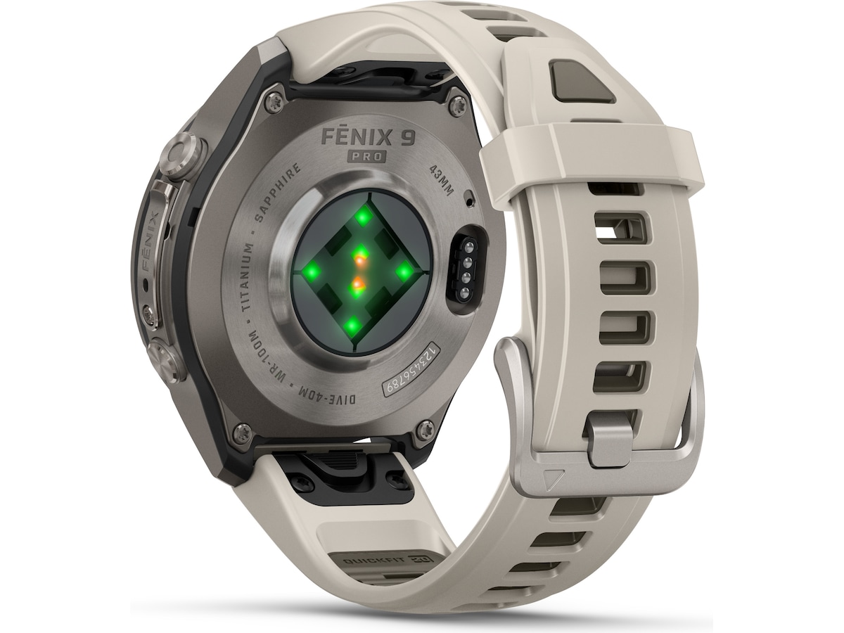Garmin Fenix 9 Pro 43mm GPS (fog gray/dark sandstone) Smartwatches