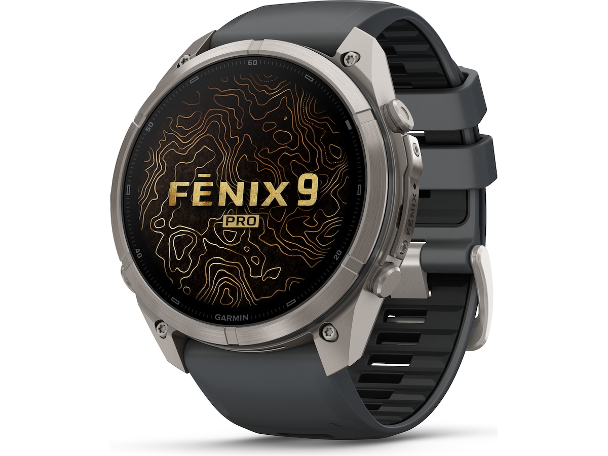 Garmin Fenix 9 Pro 51mm GPS (graphite/sort) Smartwatches