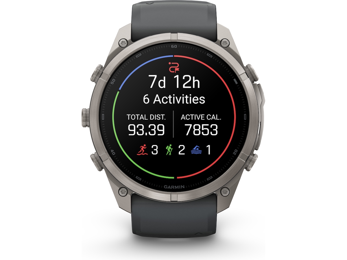 Garmin Fenix 9 Pro 51mm GPS (graphite/sort) Smartwatches