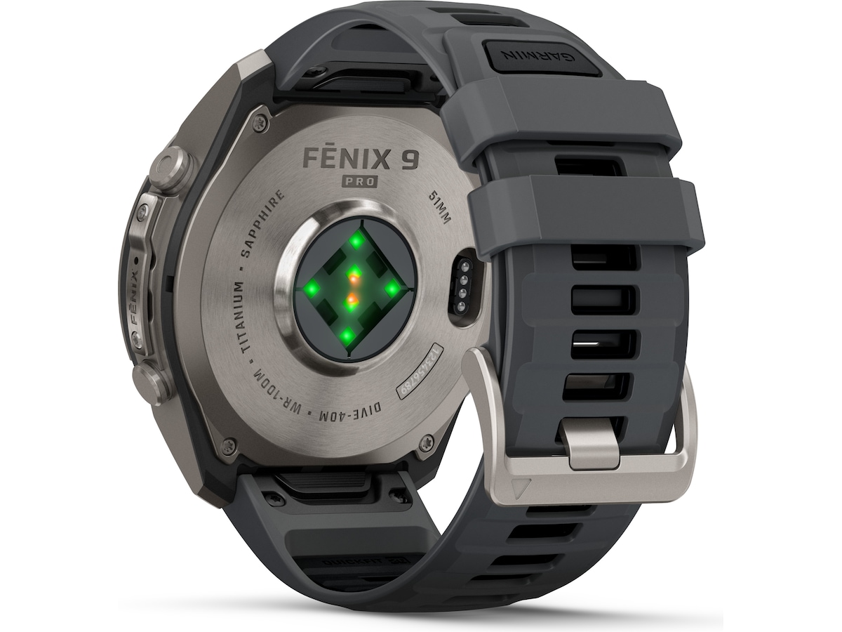 Garmin Fenix 9 Pro 51mm GPS (graphite/sort) Smartwatches
