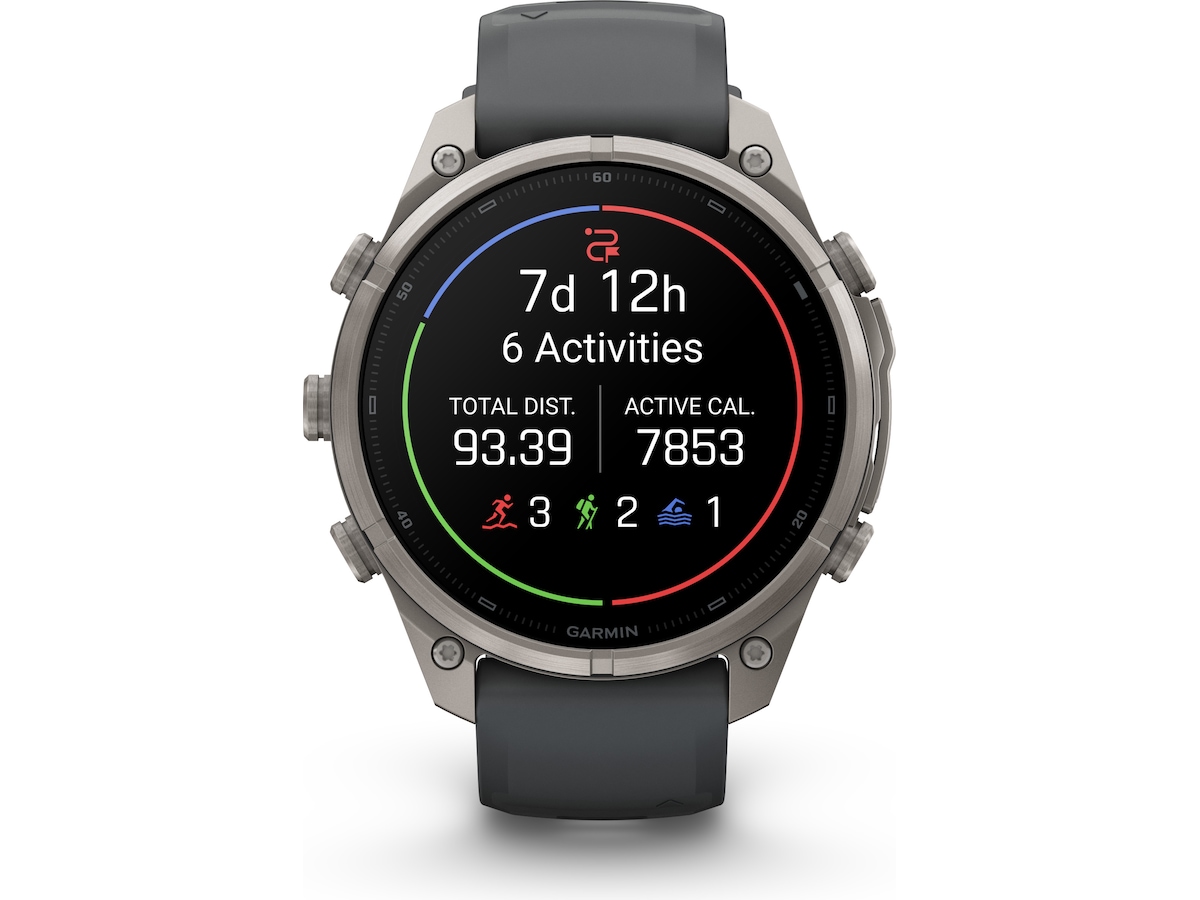Garmin Fenix 9 Pro 47mm GPS (graphite/sort) Smartwatches