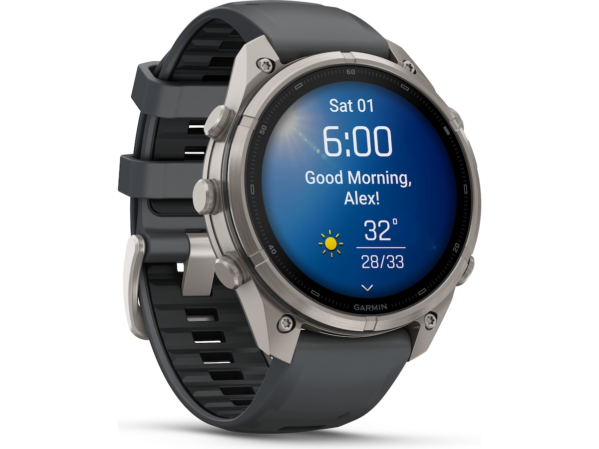 Garmin Fenix 9 Pro 47mm GPS (graphite/sort) Smartwatches