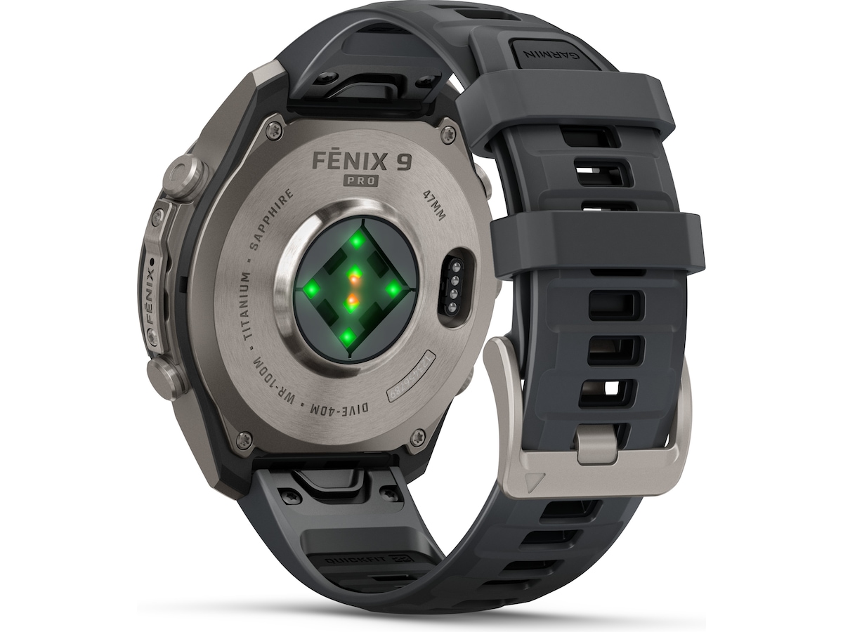 Garmin Fenix 9 Pro 47mm GPS (graphite/sort) Smartwatches