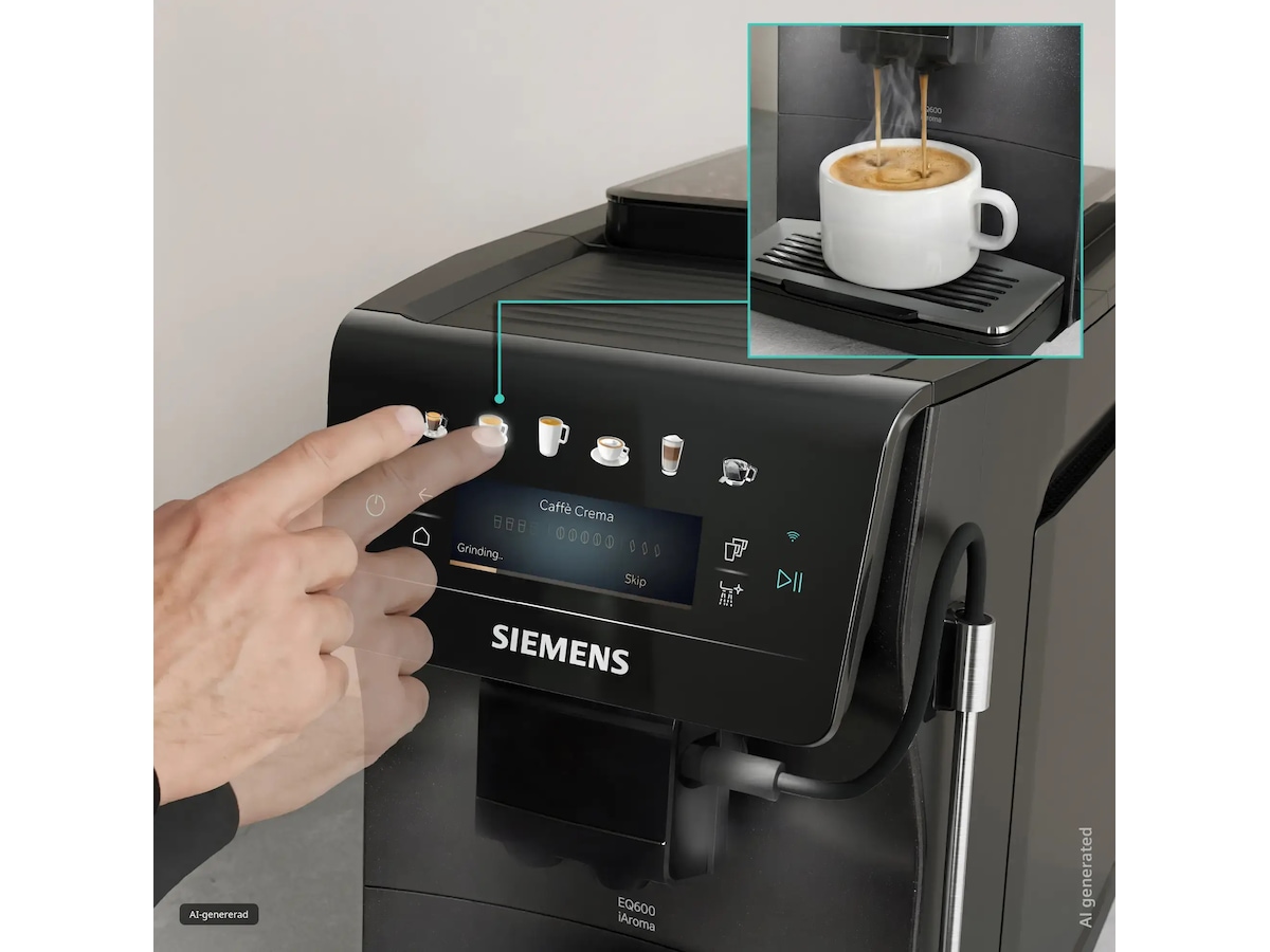 Helautomatisk kaffemaskine EQ600 iAroma Espressomaskiner