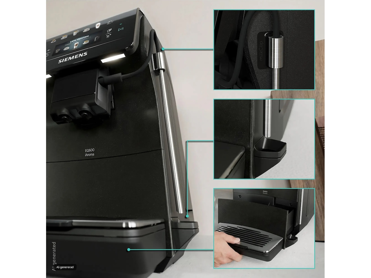 Helautomatisk kaffemaskine EQ600 iAroma Espressomaskiner