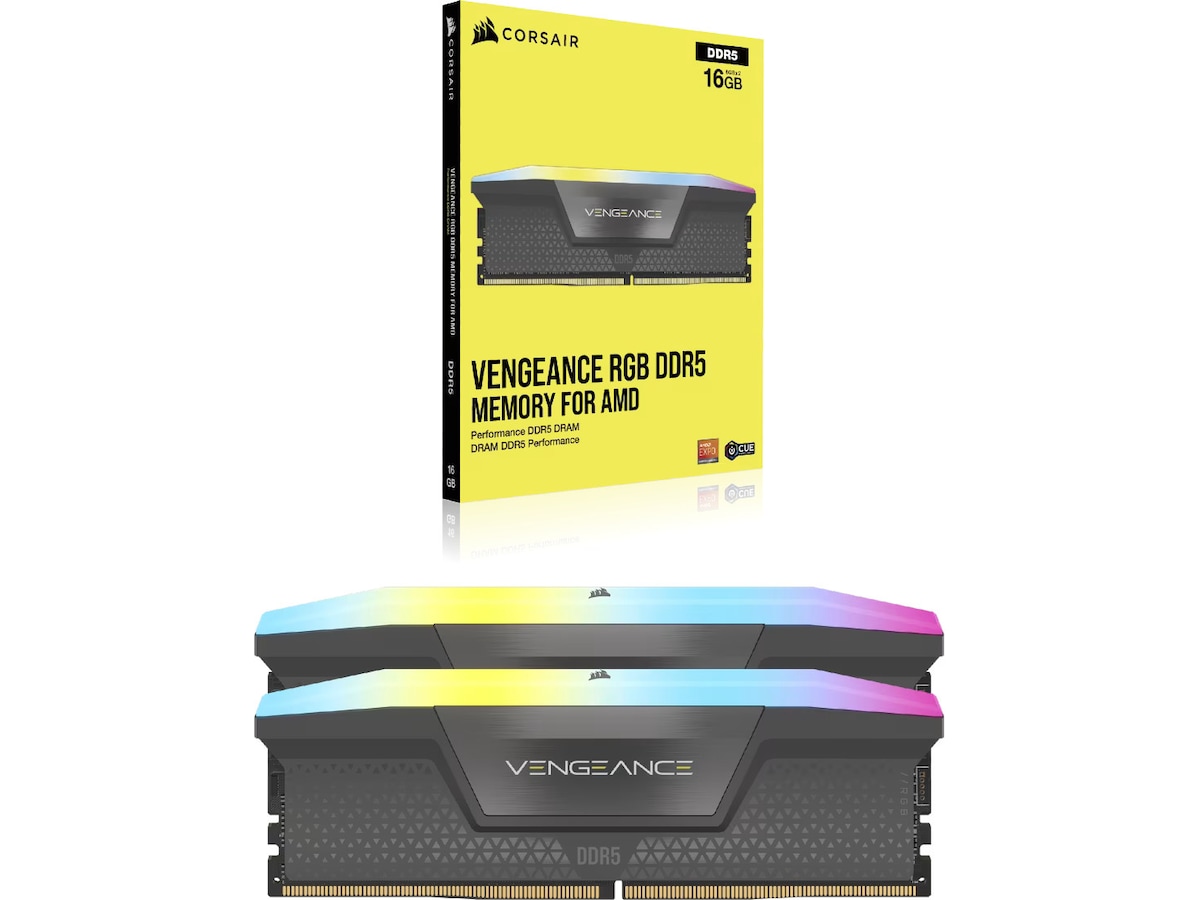 Corsair Vengeance RGB DDR5 32GB 6000MHz Hukommelse (RAM)