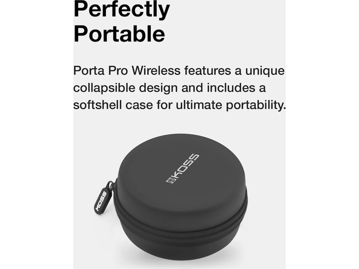 Koss PortaPro Wireless 2.0 On-Ear hovedtelefoner Høretelefoner