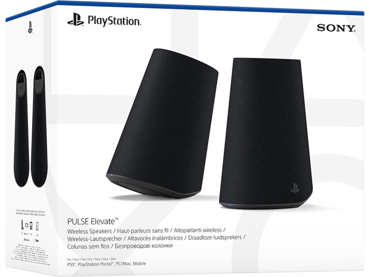 Sony Pulse Elevate Wireless Speaker Midnight Black Trådløs / Bluetooth højttaler