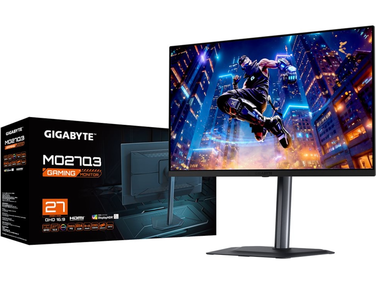 Gigabyte 27" gamingskærm MO27Q3 Gamingskærme