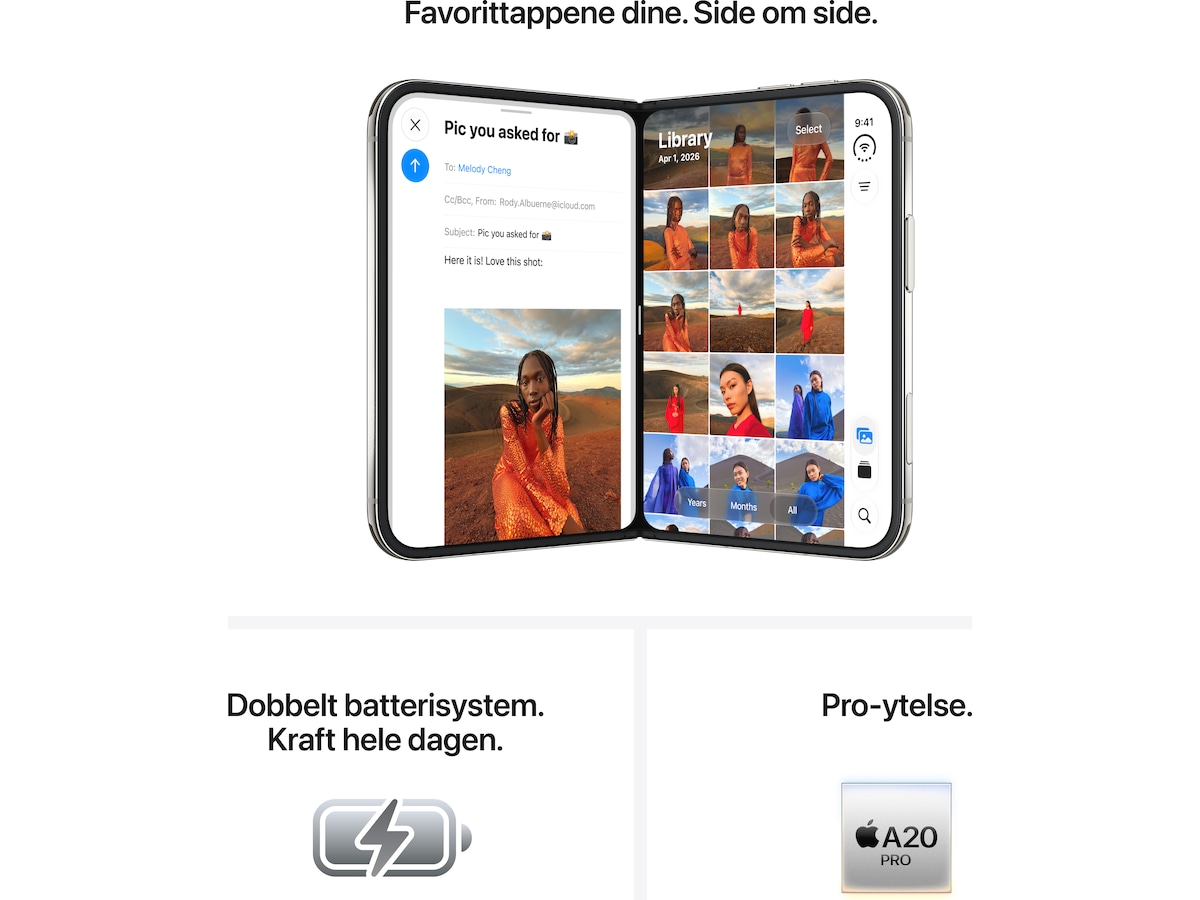 iPhone Duo 512GB (star white) Mobiltelefoner