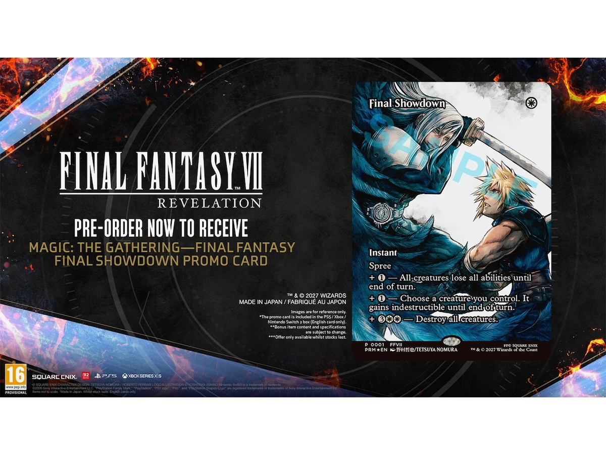 Final Fantasy VII Revelation Magic Edition PS5 Spil til Playstation 5