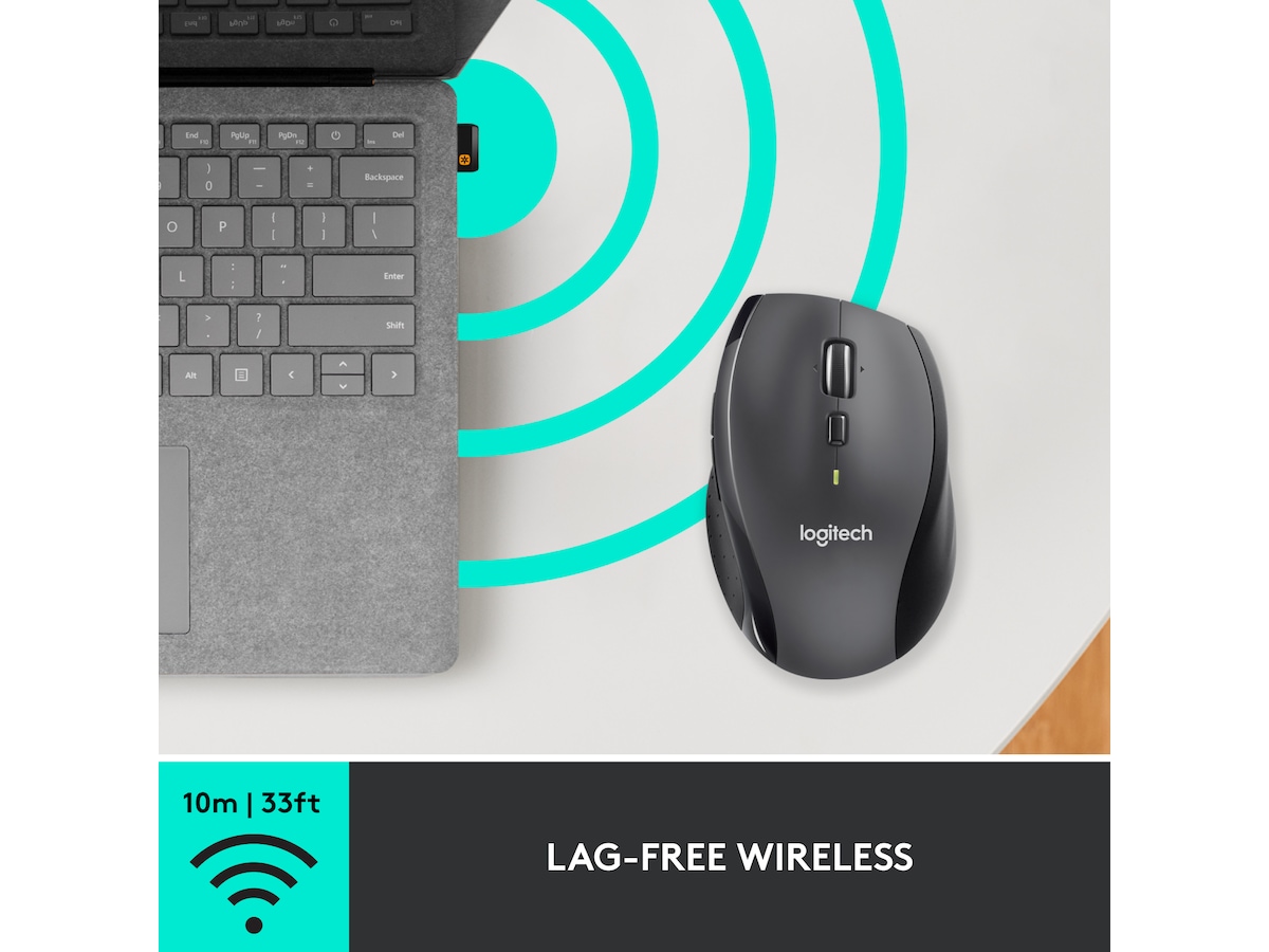 Logitech M705 Trådløs Mus Mus